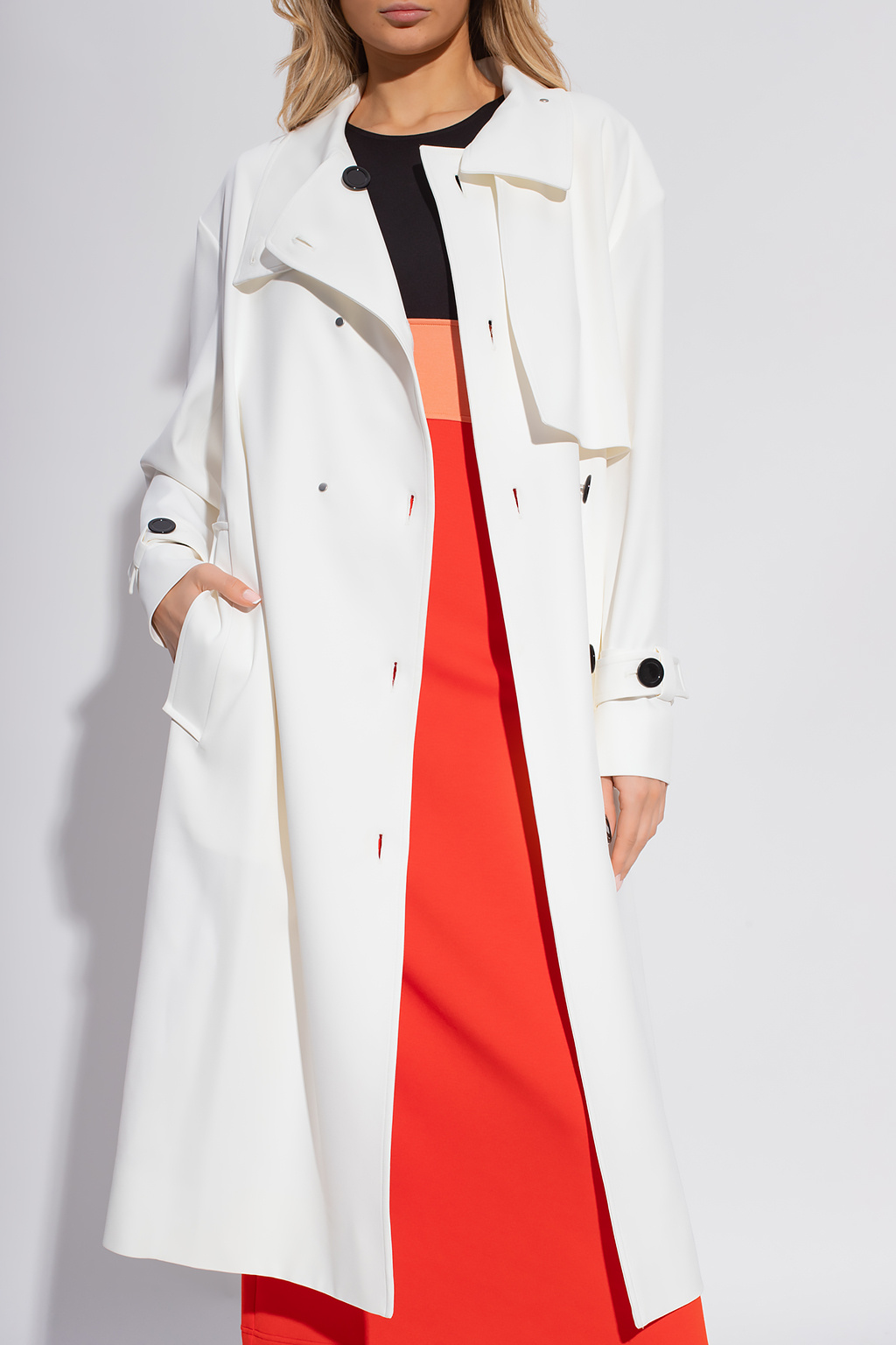 proenza culottes Schouler Belted trench coat