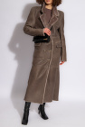 The Mannei BROWN ‘Greenock’ double-breasted coat
