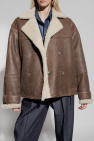 The Mannei BROWN ‘Jordan’ shearling jacket