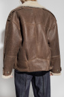 The Mannei BROWN ‘Jordan’ shearling jacket