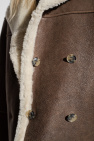The Mannei BROWN ‘Jordan’ shearling jacket