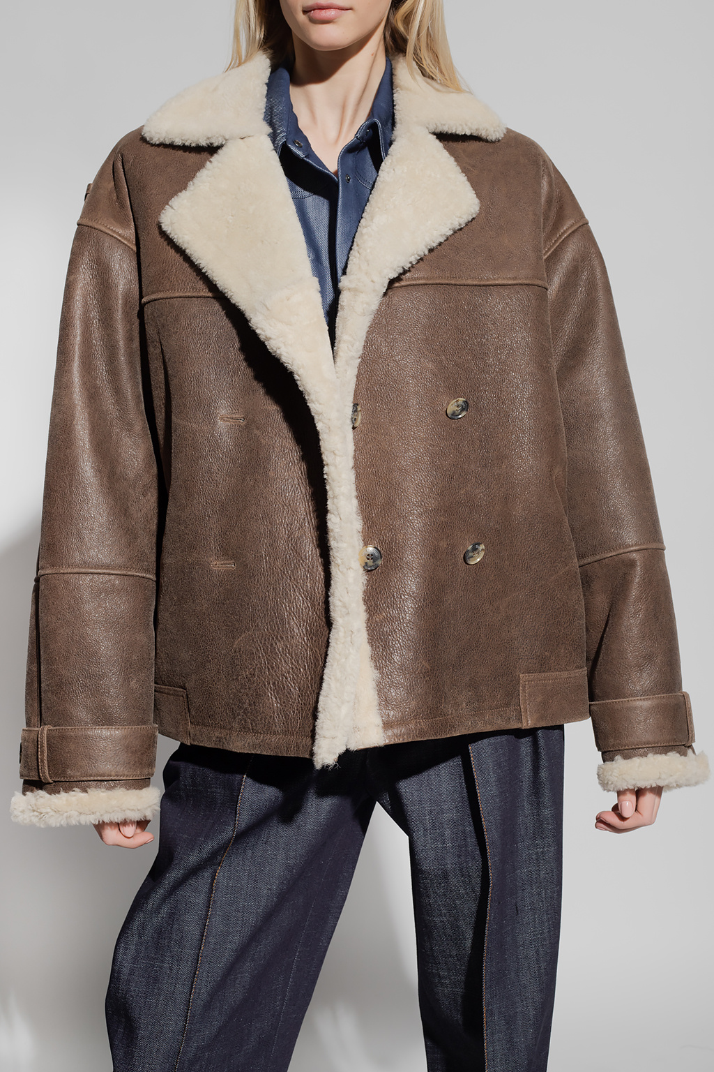 The Mannei ‘Jordan’ shearling jacket