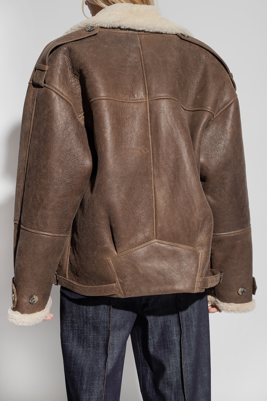 The Mannei ‘Jordan’ shearling jacket