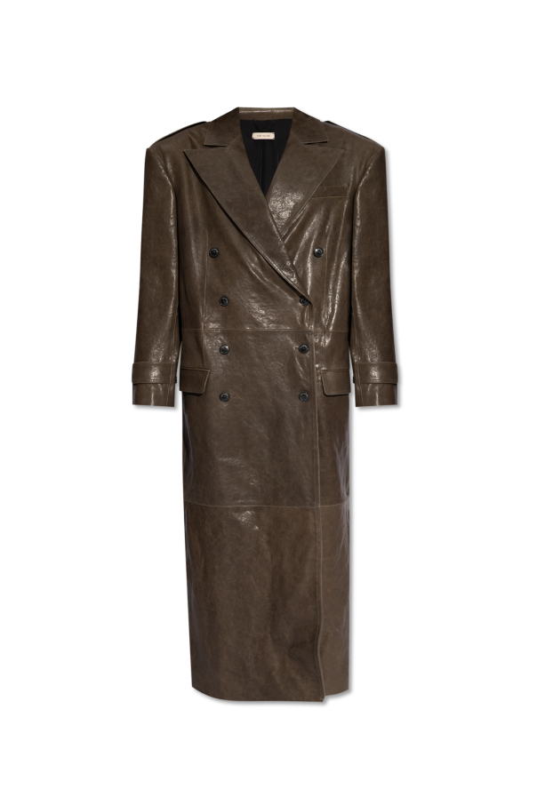 The Mannei ‘Copenhagen’ leather coat