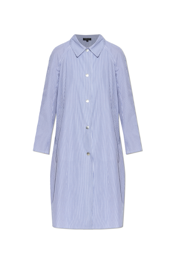 Cotton coat with striped pattern od Rag & Bone 