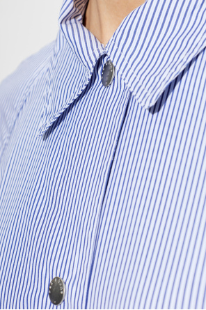 Rag & Bone  Abrigo de algodón con estampado de rayas