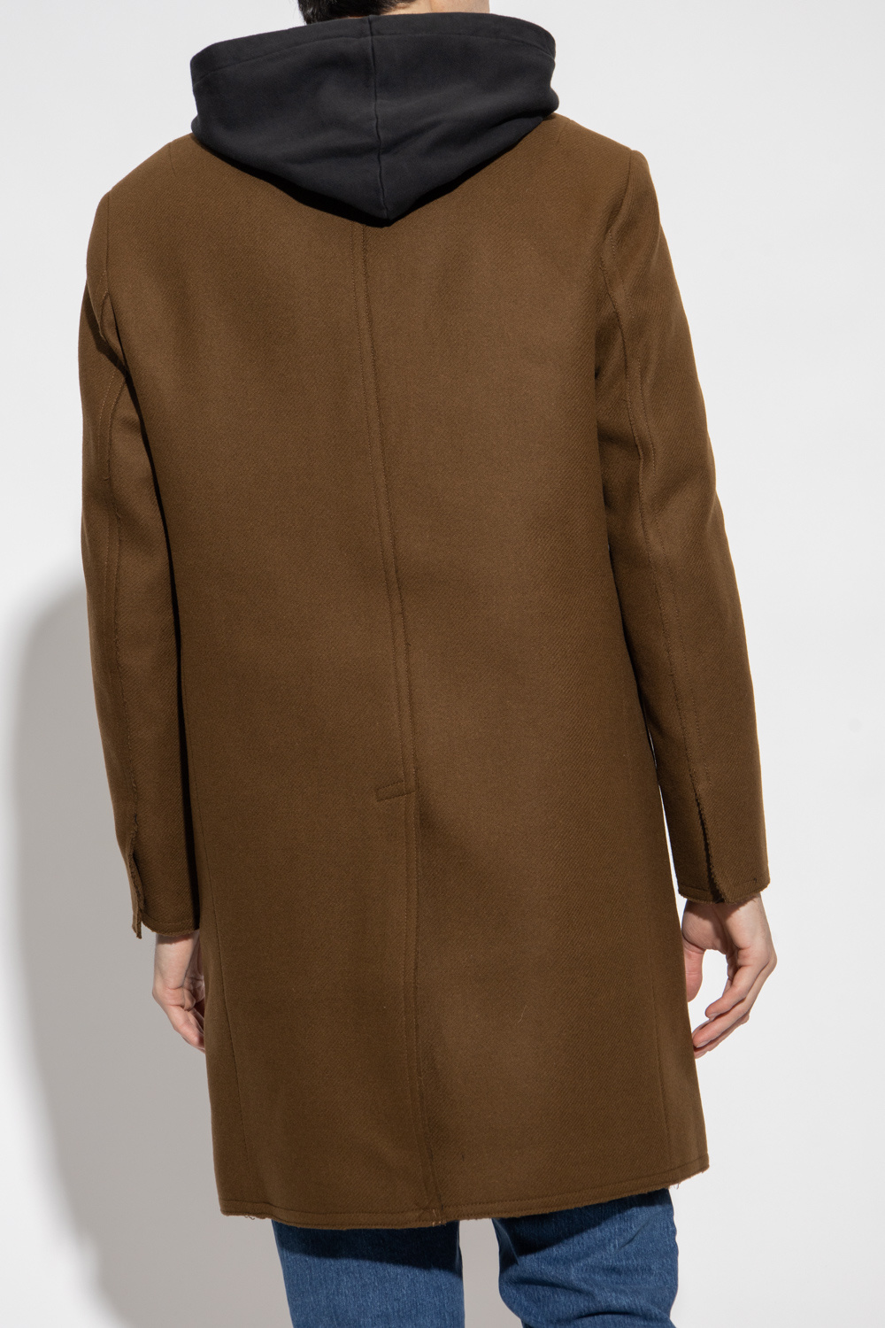 AllSaints ‘Rawston’ patterned wool coat
