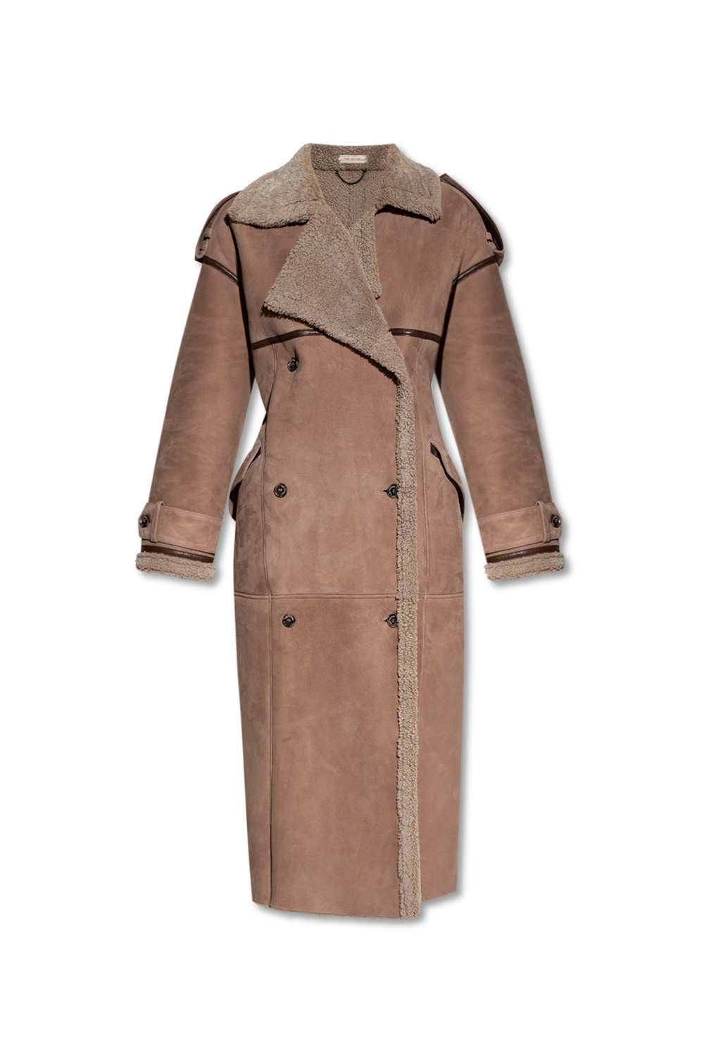 The Mannei ‘Jordan’ long shearling coat