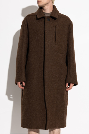 Rick Owens Coat Jumbo Mac