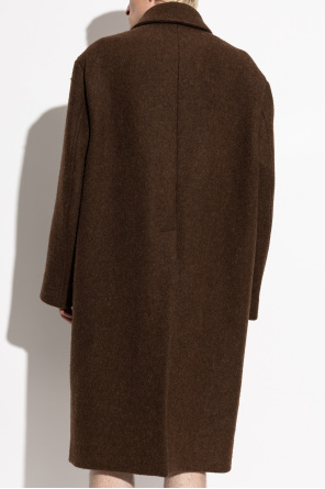 Rick Owens Coat Jumbo Mac