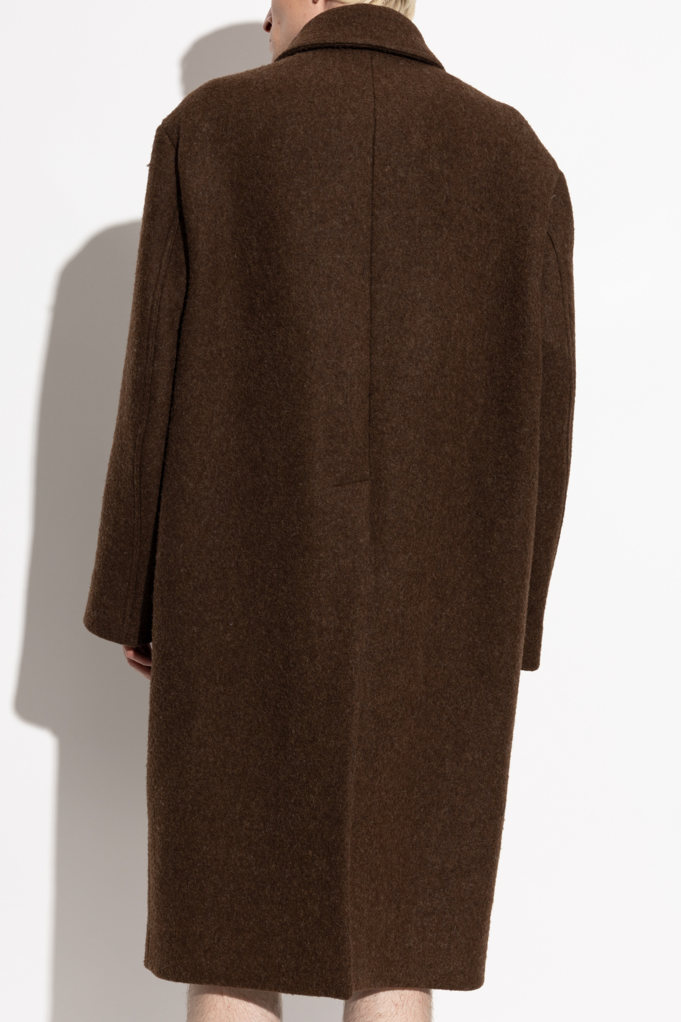 Rick Owens Coat Jumbo Mac