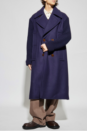 Lanvin Wollmantel mit einfachem Schlitz