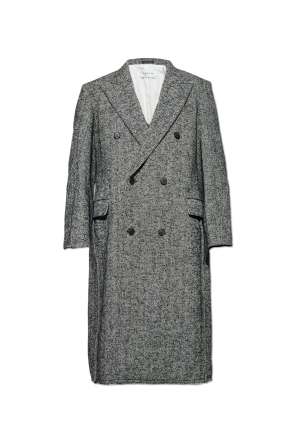 Herringbone pattern coat