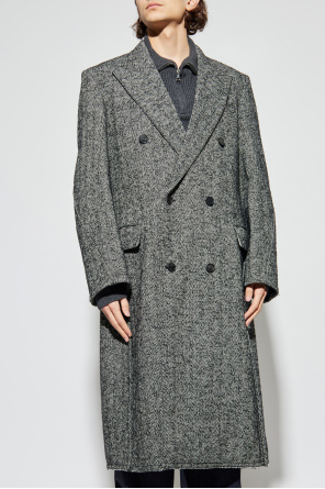 Lanvin Abrigo con diseño de espiga