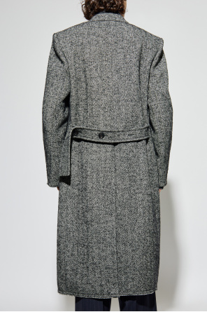 Lanvin Abrigo con diseño de espiga
