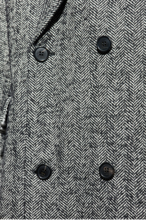 Lanvin Abrigo con diseño de espiga