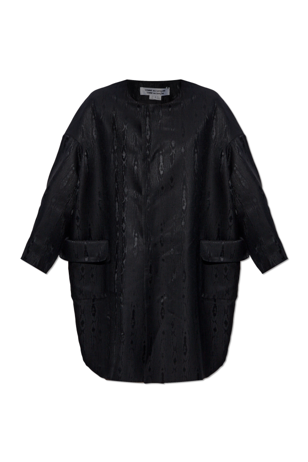 CDG by Comme des Garçons Wełniany płaszcz