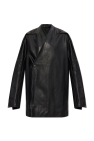 Rick Owens BLACK Leather Jacket