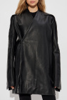 Rick Owens BLACK Leather Jacket