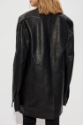 Rick Owens BLACK Leather Jacket