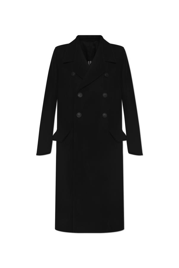 Double-breasted coat od Rick Owens
