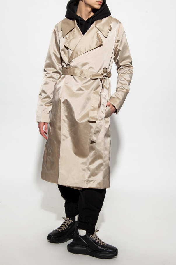 Rick Owens Double-breasted trench coat