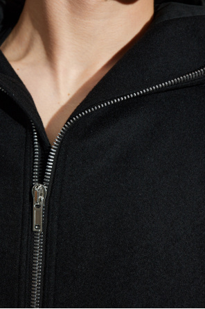 Rick Owens Wool coat with hood