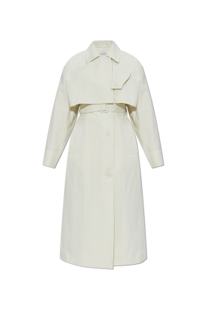 Trench coat with belt