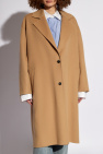 Loewe beige Wool coat