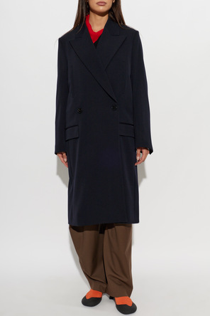 Loewe Wool Coat with Single Vent