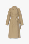 Loewe beige Water-repellent trench coat