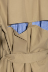 Loewe beige Water-repellent trench coat