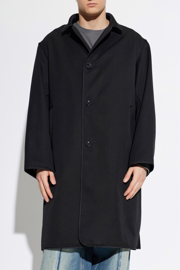 Maison Margiela Reversible coat made from combined materials
