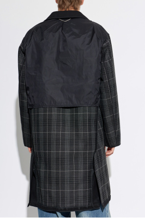Maison Margiela Reversible coat made from combined materials
