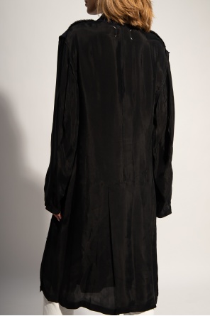 Maison Margiela Coat with raw-cut lapels