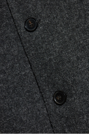 Maison Margiela Abrigo con acabado de lana