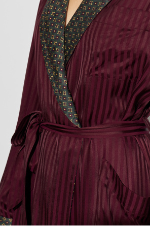 Maison Margiela Abrigo a rayas