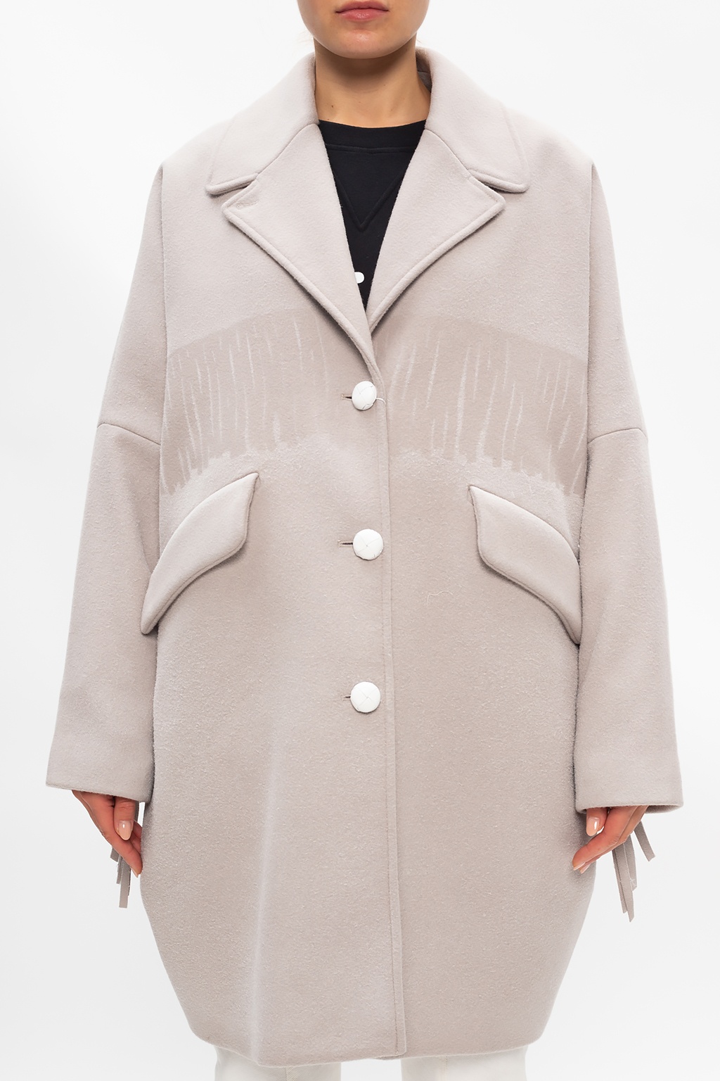 mm6 oversized coat