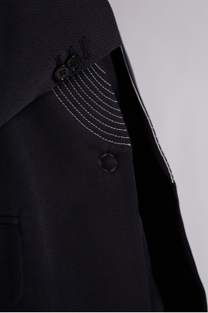 MM6 Maison Margiela Long blazer with stitching details