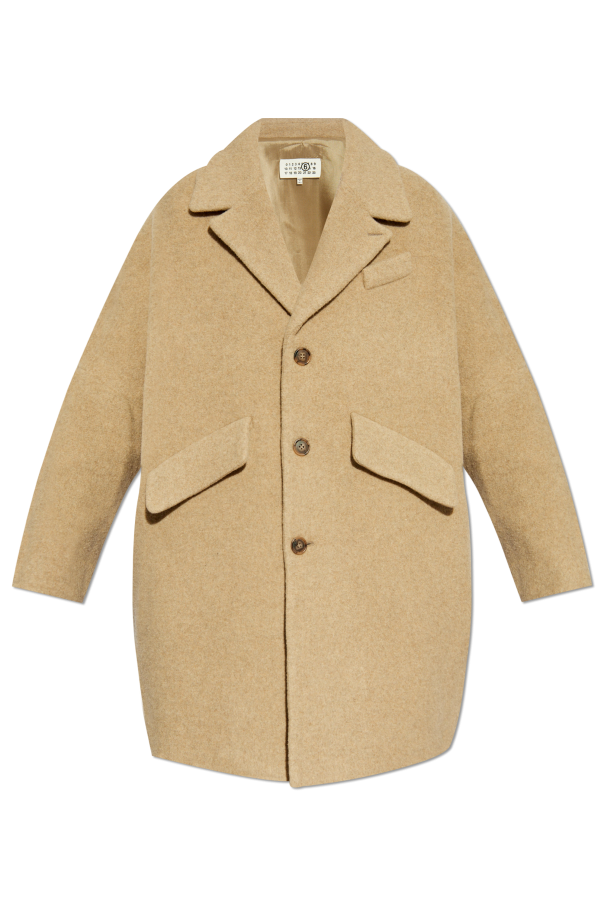 MM6 Maison Margiela Woolen coat by MM6 Maison Margiela
