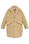 MM6 Maison Margiela beige Woolen coat by MM6 Maison Margiela