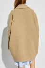 MM6 Maison Margiela beige Woolen coat by MM6 Maison Margiela