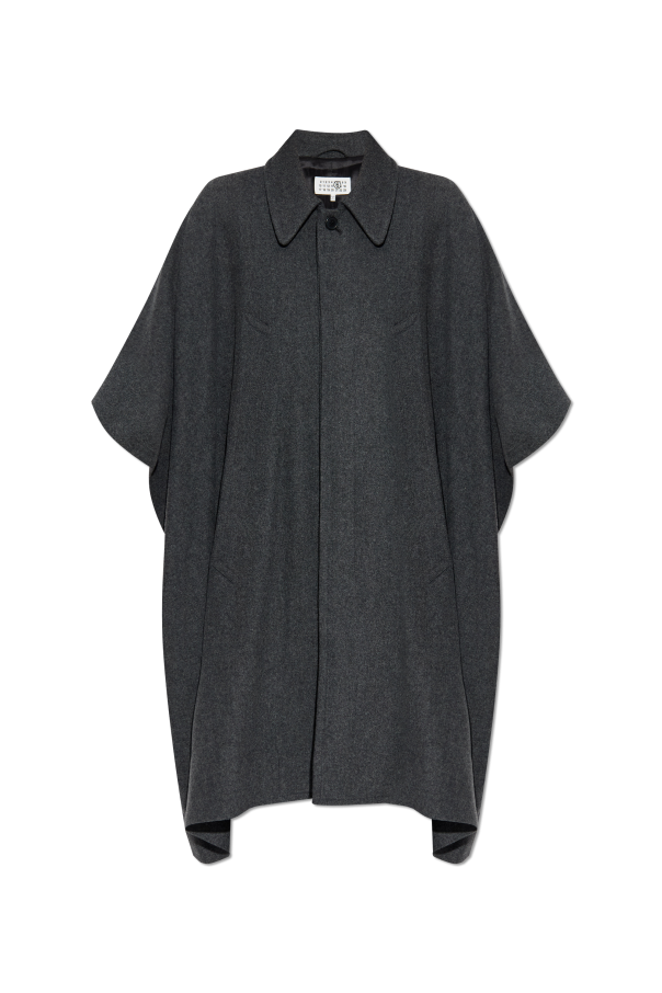 Coat with wool trim od MM6 Maison Margiela