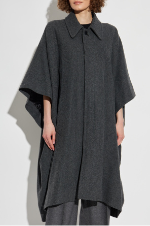 MM6 Maison Margiela Abrigo con acabado de lana