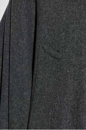 MM6 Maison Margiela Abrigo con acabado de lana