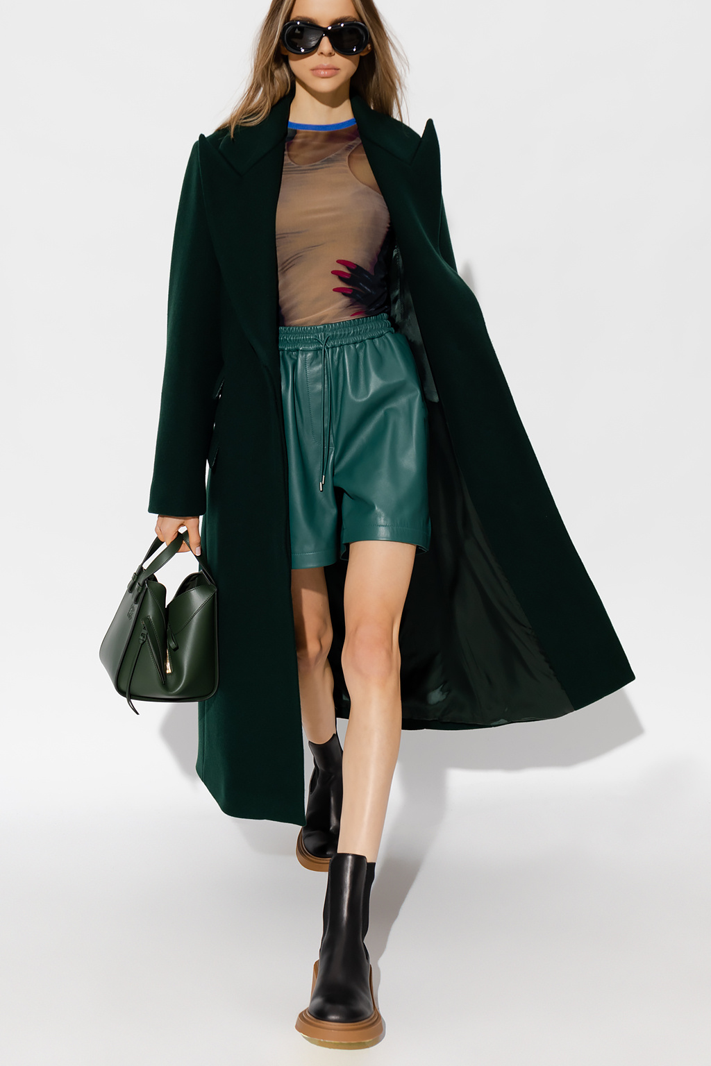 Loewe Long wool coat