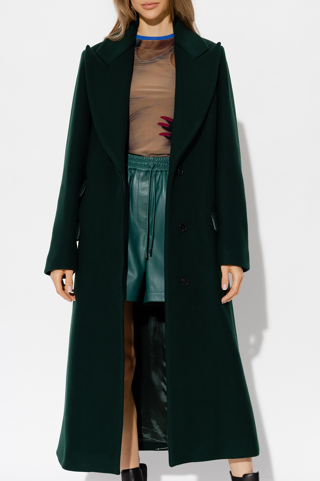 Loewe Long wool coat