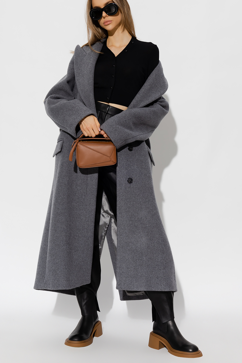 Loewe Long wool coat