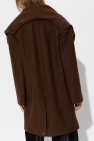 Loewe BROWN Draped coat