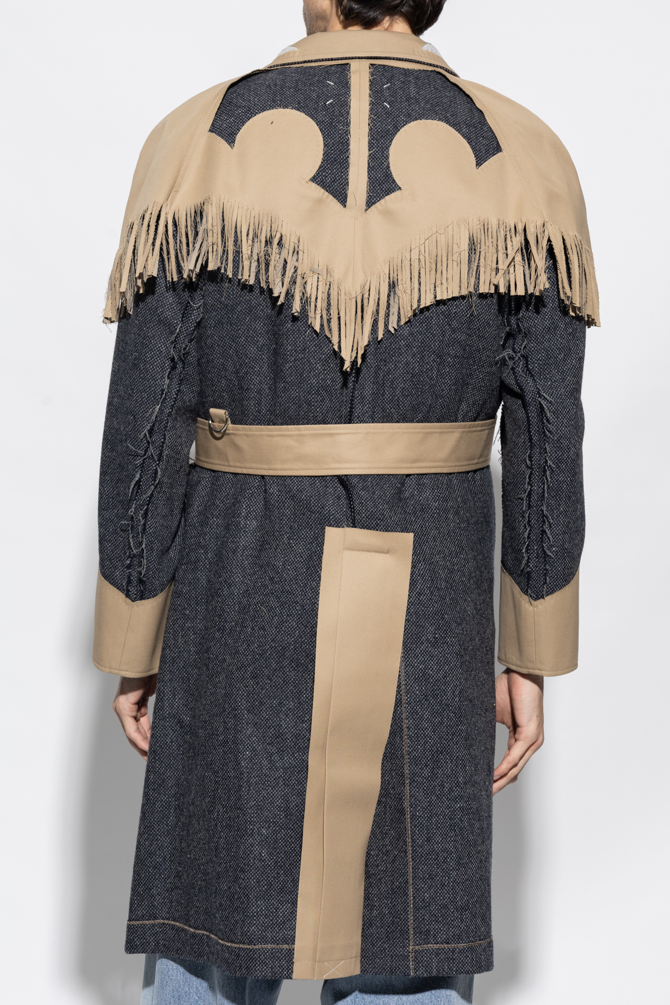 Maison Margiela Coat in contrasting fabrics